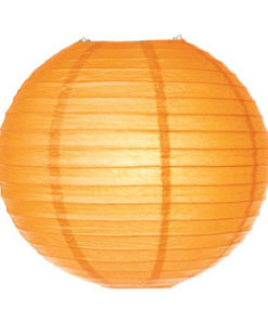 Location lanternes rondes boules chinoises orange tropical exotique