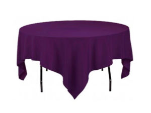 Nappe Carree 150 X 150 Cm Polyester Imprime Alma Naturel - Nappe