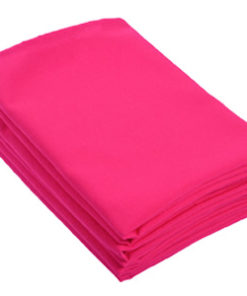 Location serviettes de table fushia tissu poly coton